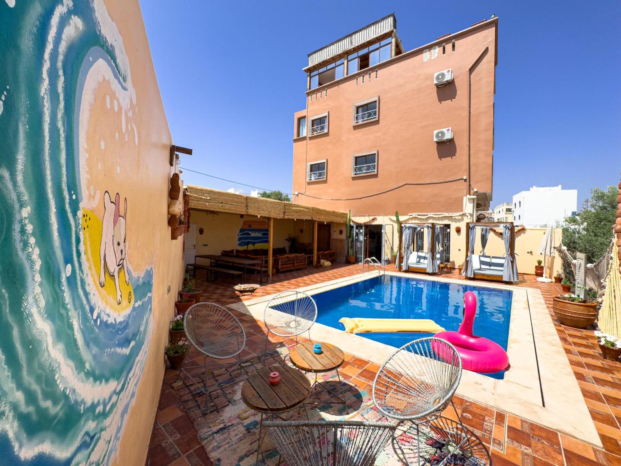Hotel Sun House Morocco Taghazout Exterior foto